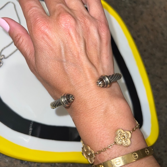 David Yurman Smokey Quartz bracelet - Picture 2 of 3